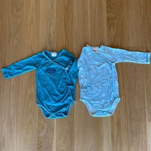 People Wear Organic long sleeves onesies, perfect for fall and winter! Used